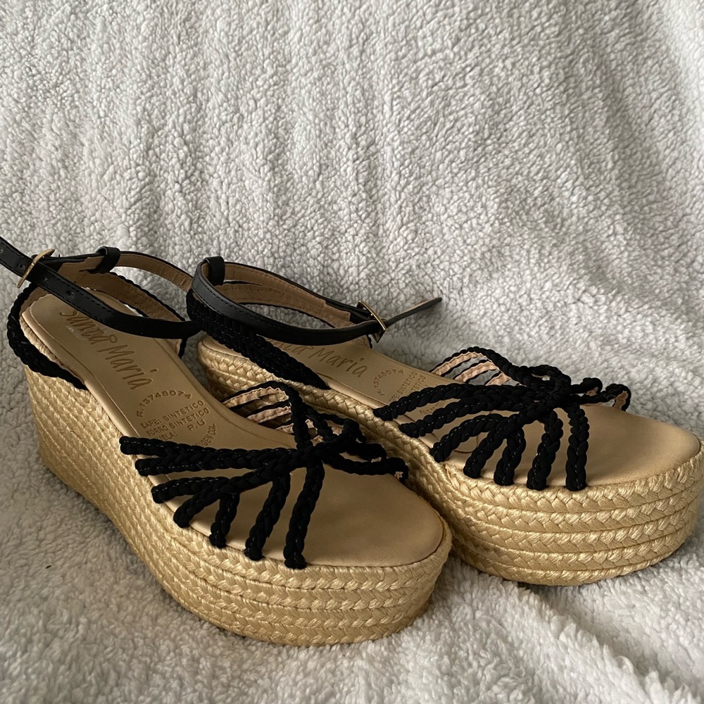 NEW espadrilles black.